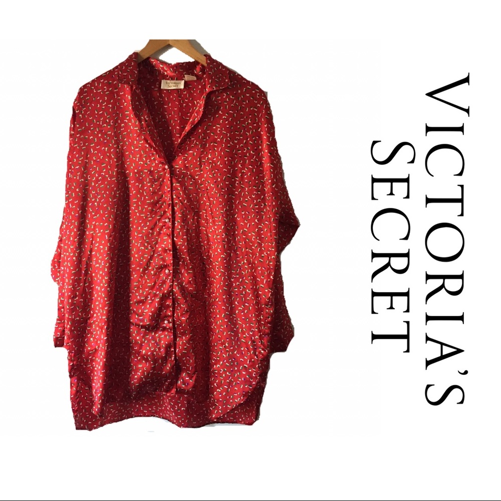 Victoria’s Secret Red Sleep Shirt